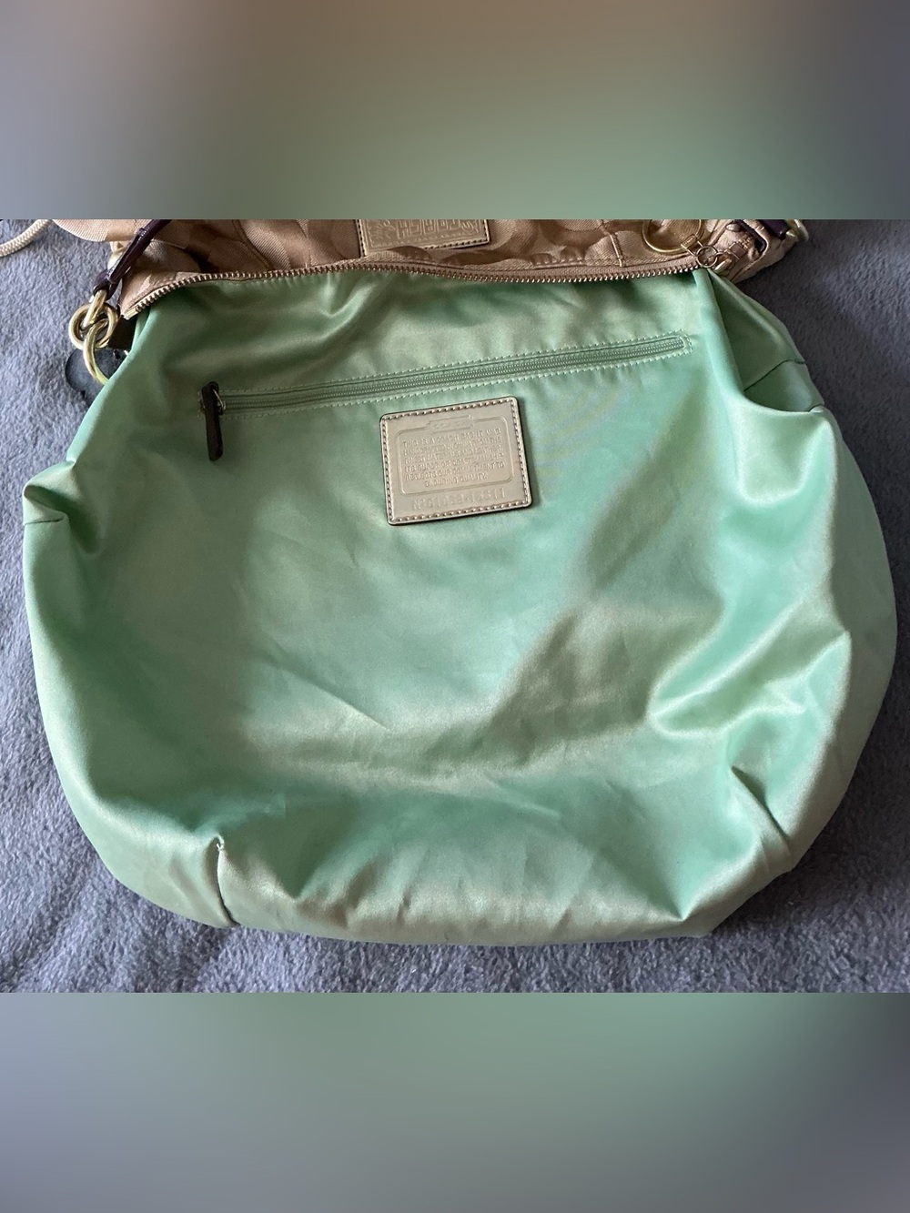 Coach Signature Poppy Jazzy Hobo Bag - Picture 10 of 15